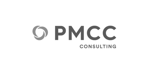 PMCC Logo in Schwarz/Weiß