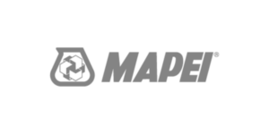 MAPEI Logo in Schwarz/Weiß