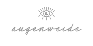 Augenweide Logo in Schwarz/Weiß